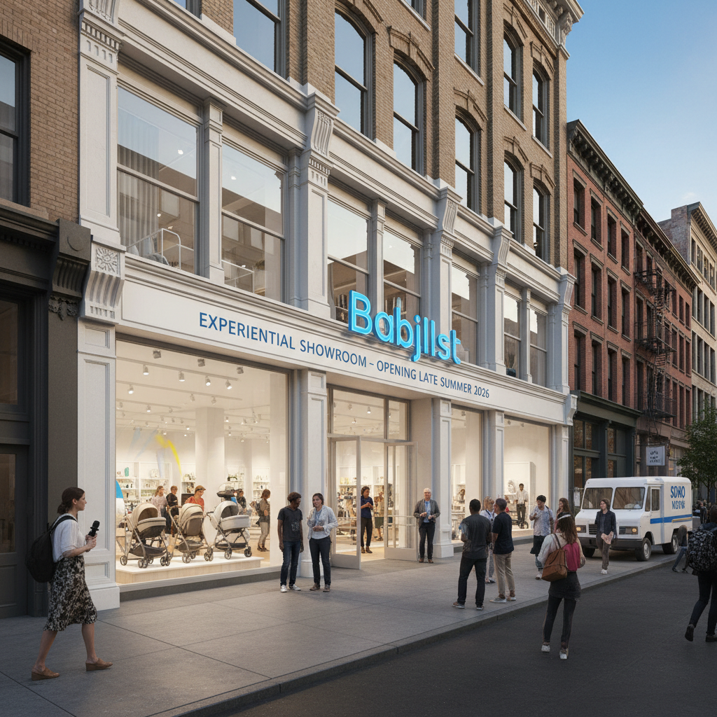 Spacious, modern SoHo store with natural light, for Babylist's new retail and content creation hub.