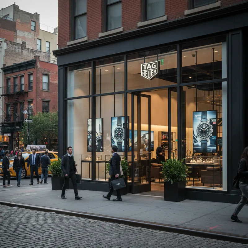 A business news photograph from SoHo Weekly News